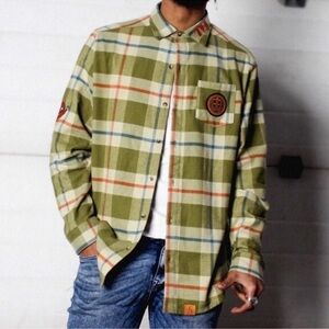 Loki Plaid Casual Button-Down Shirt